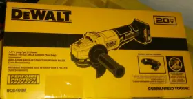 DCG408 DEWALT Grinder Box DCG408 DEWALT Grinder Box
