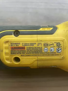 DCG409VS DEWALT Cordless Angle Grinder #3 DCG409VS DEWALT Cordless Angle Grinder #3