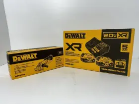 DCG412P2 DEWALT Angle Grinder Tool Kit