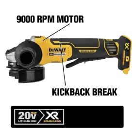 DCG413R2W380B DEWALT Xr Cordless Brushless Angle Grinder #3