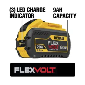 DCG418BWDCB609 DEWALT Cordless Angle Grinder Flexvolt Battery #3 DCG418BWDCB609 DEWALT Cordless Angle Grinder Flexvolt Battery #3