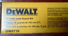 DW4718 DEWALT Nos Grinder Guard Kit #3