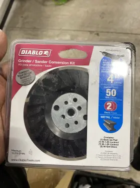 DCP040VGPS01G DIABLO Grinder Sander Conversion Kit