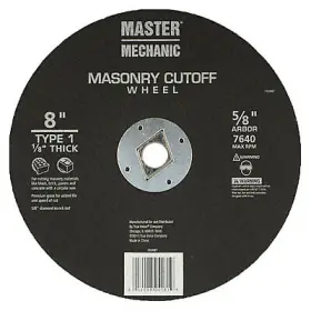 760887 DISSTON COMPANY Pack Masonry Wheel 760887 DISSTON COMPANY Pack Masonry Wheel