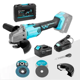 820909774266 DURATECH Cordless Angle Grinder Brushless Motor