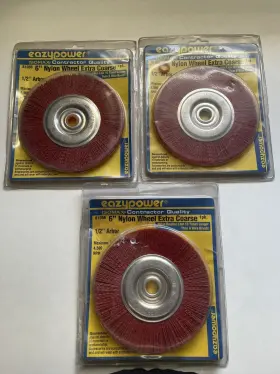 81056 EAZYPOWER Isomax Wheel Brush Coarse Bench Grinder Wire 81056 EAZYPOWER Isomax Wheel Brush Coarse Bench Grinder Wire