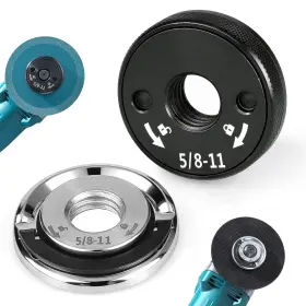 8-11 EEEKITONLINE Angle Grinder Flange Nuts Release Lock Kit 8-11 EEEKITONLINE Angle Grinder Flange Nuts Release Lock Kit