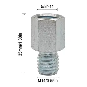 DJ293504 ERDANER Angle Grinder Female Male Sp #2