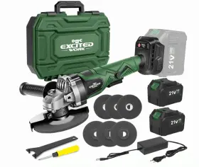 EWBG00102MS2D EXCITED WORK Cordless Angle Grinder Brushless EWBG00102MS2D EXCITED WORK Cordless Angle Grinder Brushless