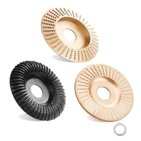 3MDMLP4IN FIRMOATH Angle Grinder Wood Carving Disc Set Stump 3MDMLP4IN FIRMOATH Angle Grinder Wood Carving Disc Set Stump