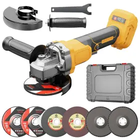 Fledukten B0fgnhx71z Cordless Angle Grinder Brushless 4-1/2 Power Compatible