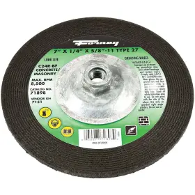 71898 FORNEY Masonry Grinding Wheel 71898 FORNEY Masonry Grinding Wheel
