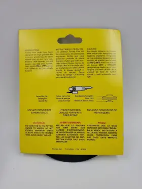 72322 FORNEY INDUSTRIES INC Rpm Backing Pad Sanding Disc #2 72322 FORNEY INDUSTRIES INC Rpm Backing Pad Sanding Disc #2
