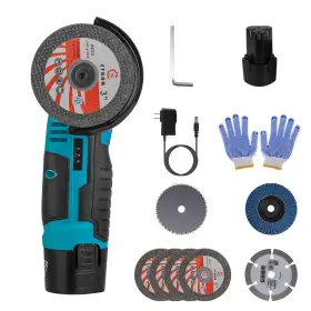729149888507 FRESH FAB FINDS Cordless Mini Angle Grinder 729149888507 FRESH FAB FINDS Cordless Mini Angle Grinder