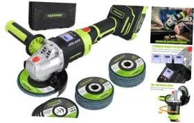 F12340-3 FUTE Cordless Angle Grinder Tool Brushless Motor
