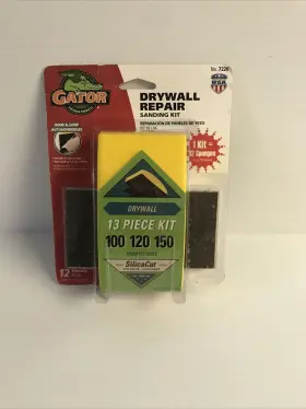 7220 GATOR Ali Hook Loop Drywall Sanding Block Sheets Kit #2