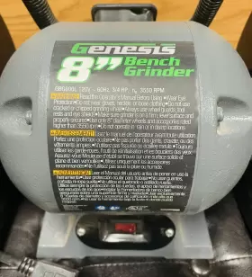 GBG600L GENESIS Bench Grinder Lights Great #2 GBG600L GENESIS Bench Grinder Lights Great #2