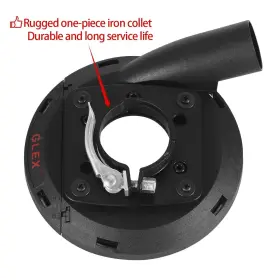 716172850595 GLEX Angle Grinder Dust Shroud #3