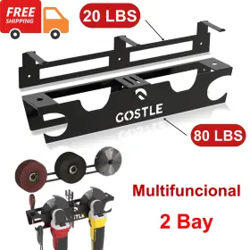 695636533222 GOSTLE Bay Angle Grinder Holder Discs Hook Rack 695636533222 GOSTLE Bay Angle Grinder Holder Discs Hook Rack