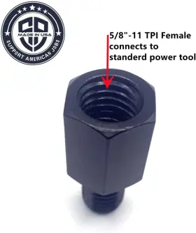 AD-M14 GOTOSHOP Angle Grinder Attachments Adapter Female Male #3