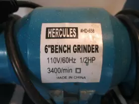 HD-658 HART Hercules Bench Grinder Looks #3 HD-658 HART Hercules Bench Grinder Looks #3