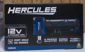 193175476500 HERCULES Brushless Right Angle Die Grinder Tool