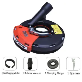 714424026675 HERZO Grinding Dust Shroud Angle Grinder Task #2