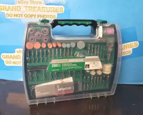 115005 HITACHI Grinder Mini Rotary Tool Dremel Kit