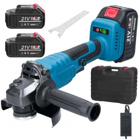753562522755 HOUSIWILL Cordless Angle Grinder Battery Tool 753562522755 HOUSIWILL Cordless Angle Grinder Battery Tool