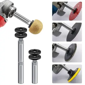 Z0046 HUIKANGSHENG Pack Angle Grinder Attachments Locknut #2 Z0046 HUIKANGSHENG Pack Angle Grinder Attachments Locknut #2