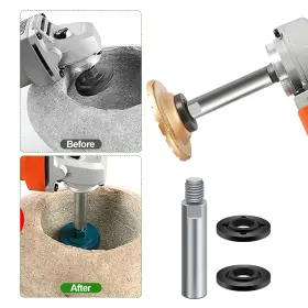 Z0046 HUIKANGSHENG Pack Angle Grinder Attachments Locknut #3 Z0046 HUIKANGSHENG Pack Angle Grinder Attachments Locknut #3