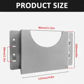 616814446417 HUYFOIG Angle Grinder Tool Wall Mount Bracket #3 616814446417 HUYFOIG Angle Grinder Tool Wall Mount Bracket #3