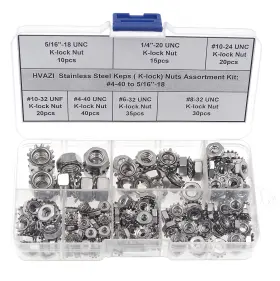 MZKM170P HVAZI Steel Keps Lock Nuts