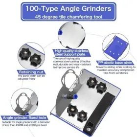 016392806496 HYLISSUS Tile Chamfering Tool Angle Grinder #2 016392806496 HYLISSUS Tile Chamfering Tool Angle Grinder #2