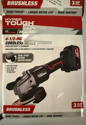 HT0008 HYPER TOUGH Brushless Cordless Angle Grinder Battery