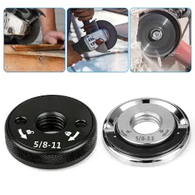 8-11 IBROOKAUCTION Angle Grinder Flange Nut Release Locking
