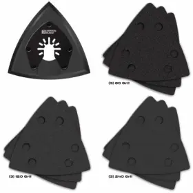 IBOTSPV-10 IMPERIAL BLADES Triangle Sanding Pad Sandpaper IBOTSPV-10 IMPERIAL BLADES Triangle Sanding Pad Sandpaper