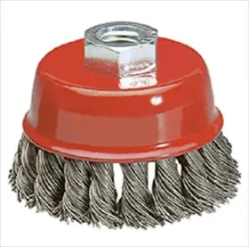 091044202642 JABETC Knotted Wire Wheel Cup Brush Angle