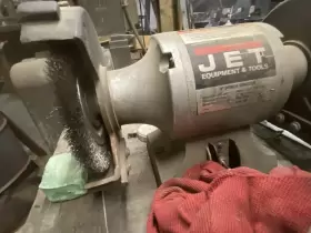 JBG-8B JET Stationary Workshop Table Top Bench Grinder #3