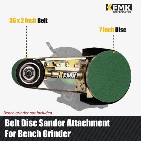 BD3627A KFMK Belt Grinder Bench #2 BD3627A KFMK Belt Grinder Bench #2