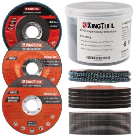 DS-AG001 KINGTOOL Angle Grinder Wheel Set Disc Cutti