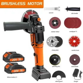 JMJ004 KITESDER Cordless Angle Grinder Brushless Cricle Saw JMJ004 KITESDER Cordless Angle Grinder Brushless Cricle Saw