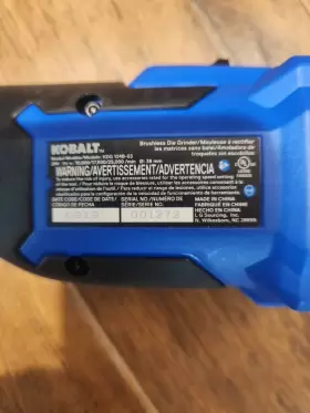 KDG124B-03 KOBALT TOOLS Grinders #3 KDG124B-03 KOBALT TOOLS Grinders #3