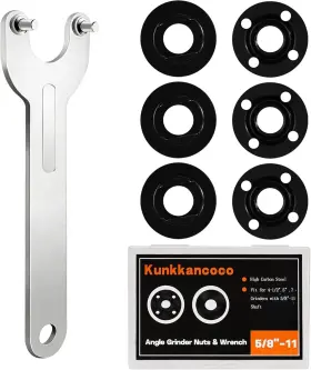 BA001 KUNKKANCOCO Angle Grinder Nut Wrench Flange Lock Kit BA001 KUNKKANCOCO Angle Grinder Nut Wrench Flange Lock Kit