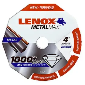 1972920 LENOX Metalmax Wheel Diamond Edge 1972920 LENOX Metalmax Wheel Diamond Edge