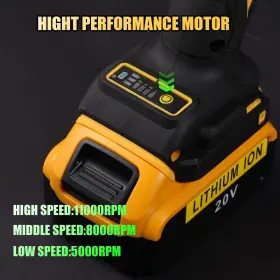 716072279335 LEZWUATOOLZ Cordless Angle Grinder Dewalt Brush #3