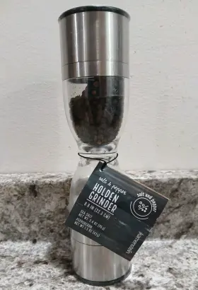 5134953 KAMENSTEIN Holden Steel Dual Salt Pepper Grinder #2 5134953 KAMENSTEIN Holden Steel Dual Salt Pepper Grinder #2