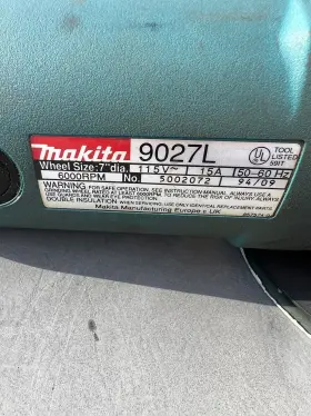 9027L MAKITA Angle Grinder #3 9027L MAKITA Angle Grinder #3