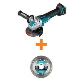 990022003939 MAKITA Lxt Cordless Brushless Lock Angle Grinder