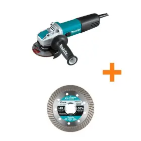 GA4570-E-07216 MAKITA Angle Grinder Turbo Rim Diamond Blade
